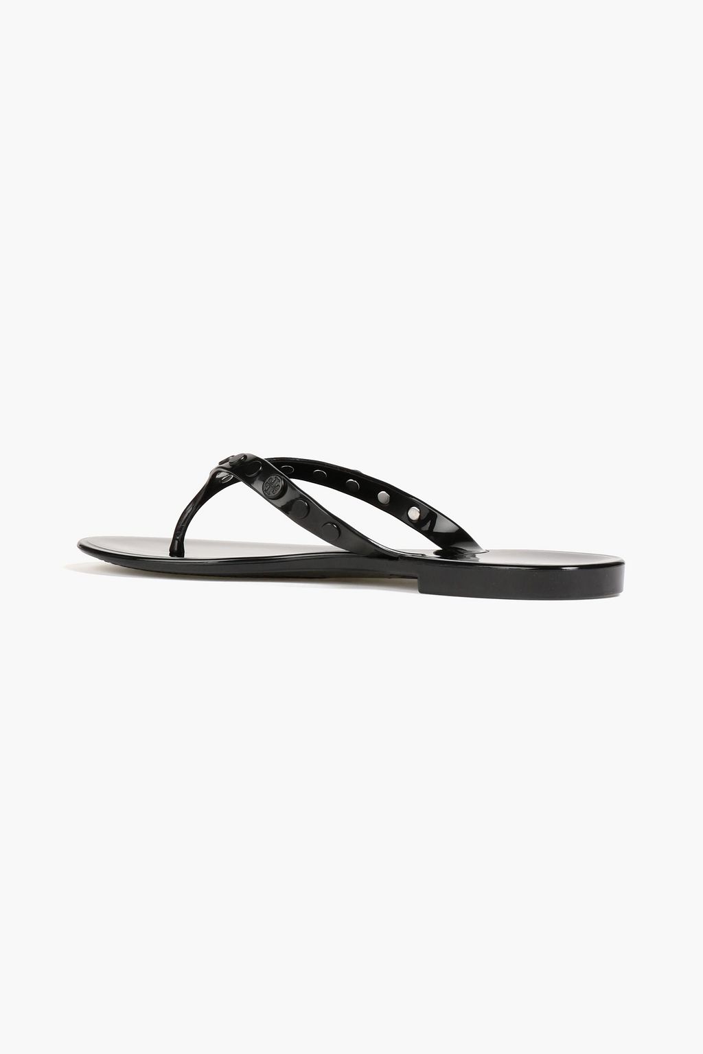 TORY BURCH Studded PVC flip flops
