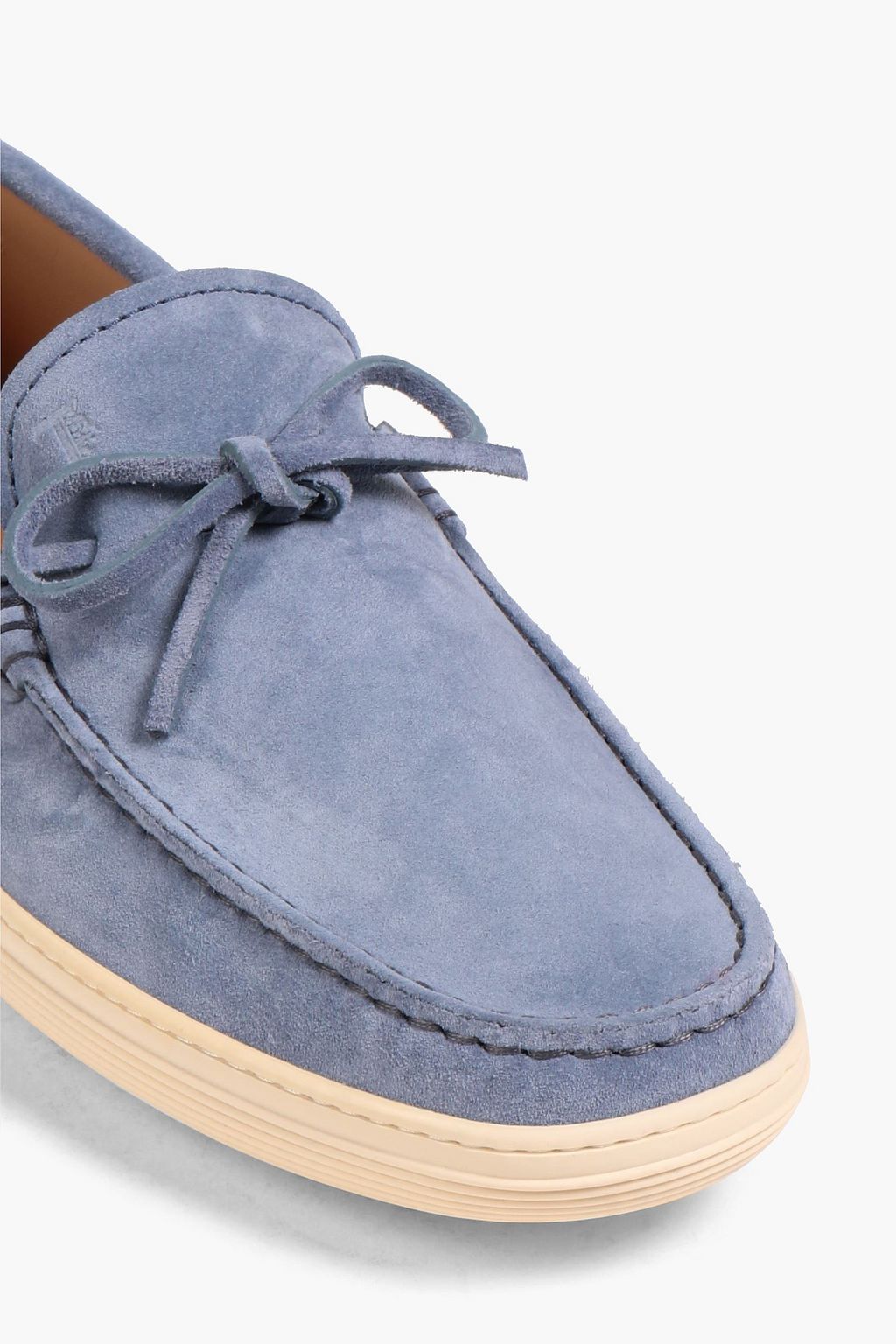 TOD'S Suede boat shoes