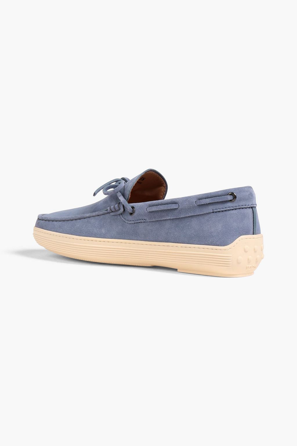 TOD'S Suede boat shoes