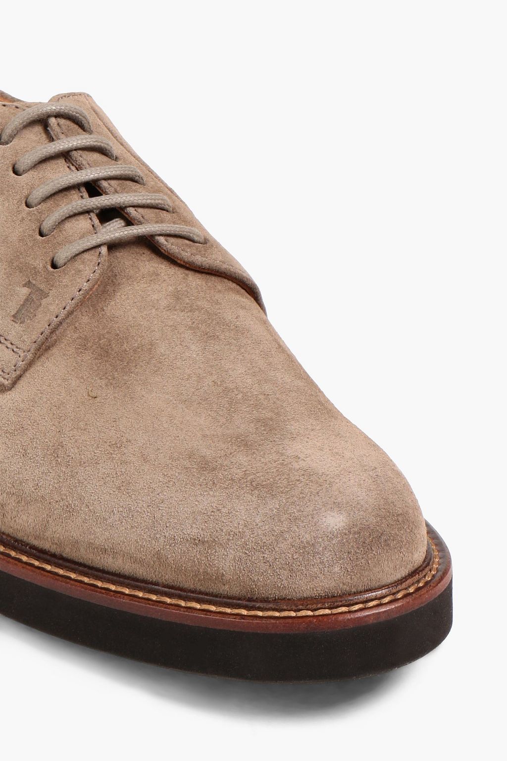 TOD'S Suede Oxford shoes