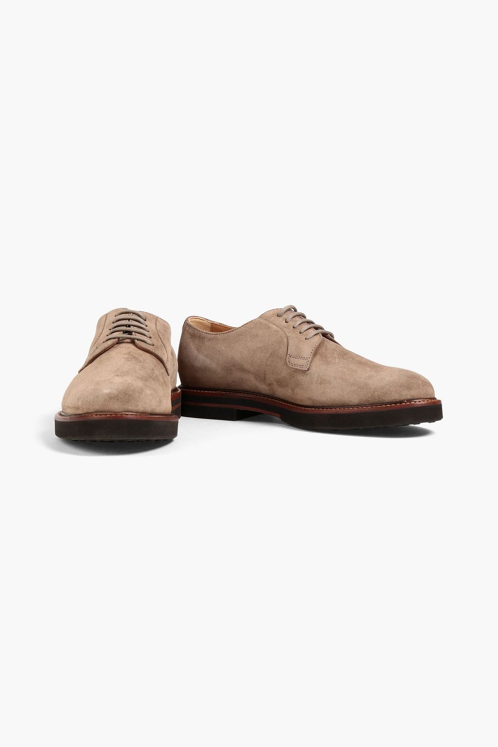 TOD'S Suede Oxford shoes