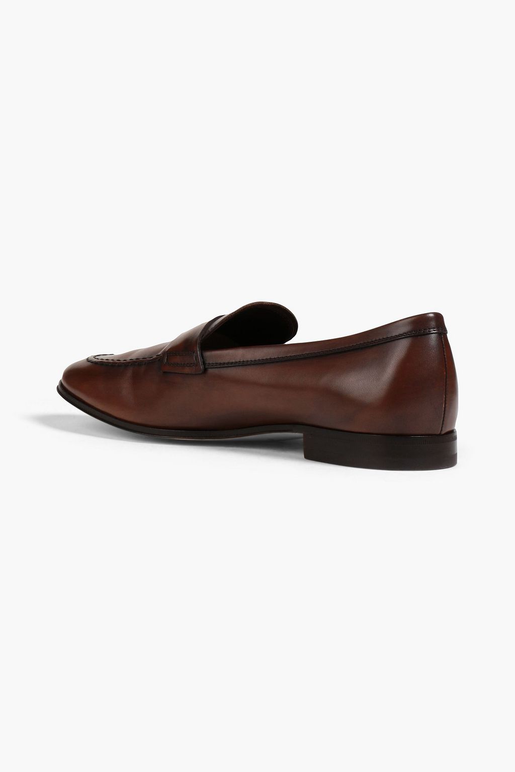 TOD'S Leather penny loafers