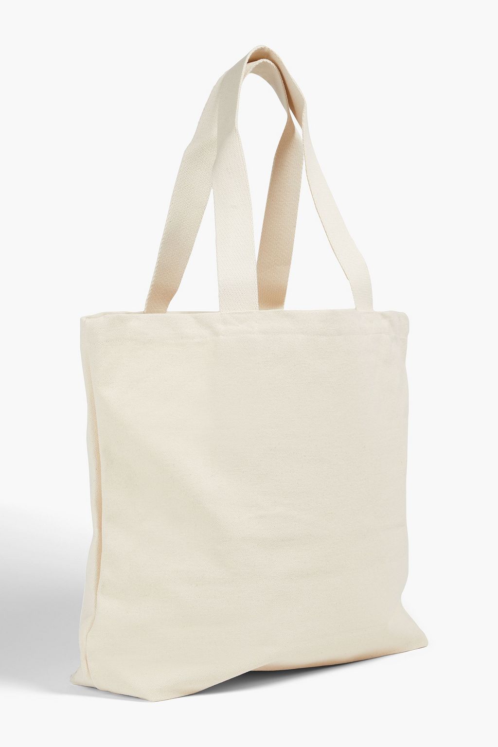 MAISON KITSUNÉ Printed cotton-canvas tote