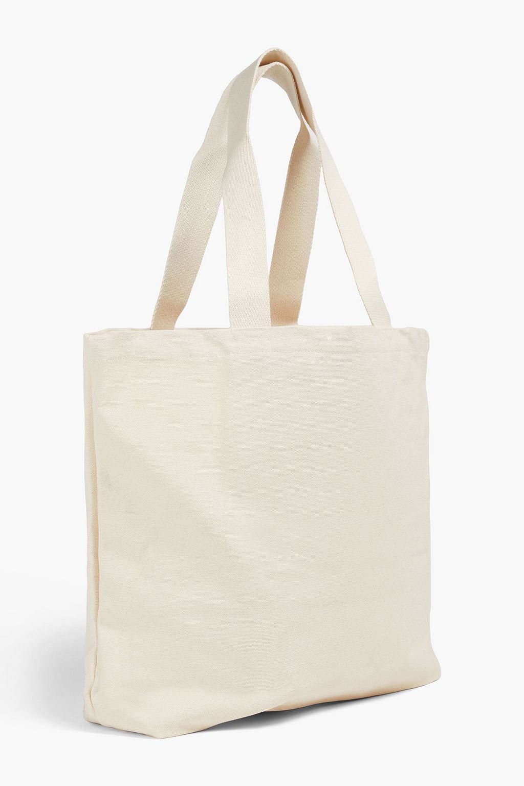 MAISON KITSUNÉ Tote Bag aus Baumwoll-Canvas mit Print
