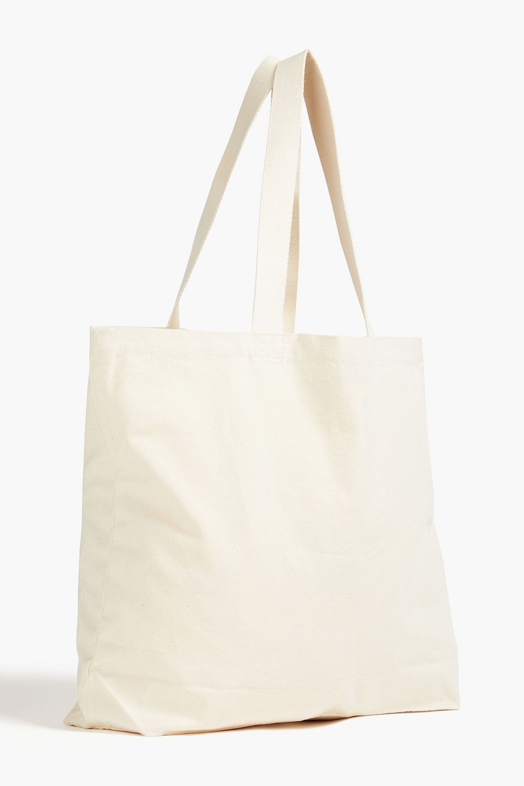 MAISON KITSUNÉ Printed cotton-canvas tote
