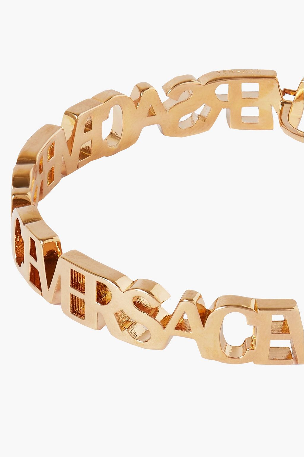 VERSACE Goldfarbene Creolen