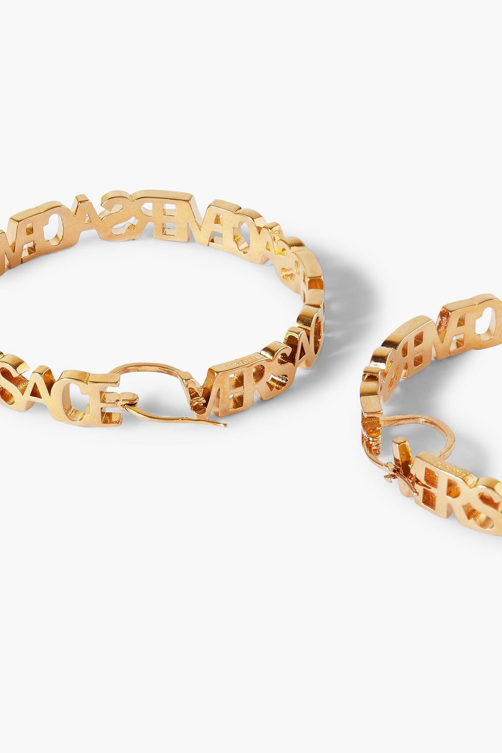 VERSACE Goldfarbene Creolen
