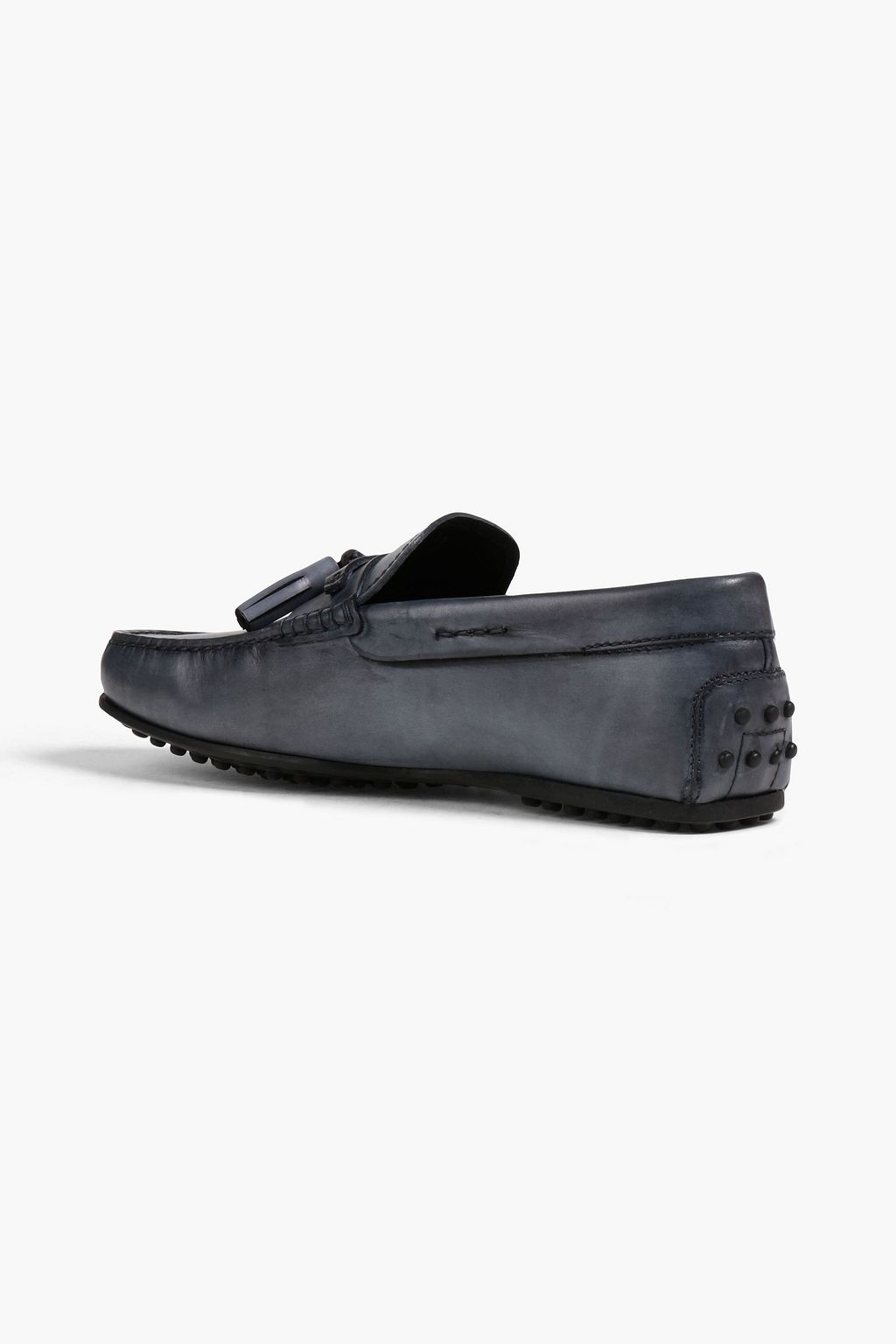 TOD'S Tasseled leather driving shoes