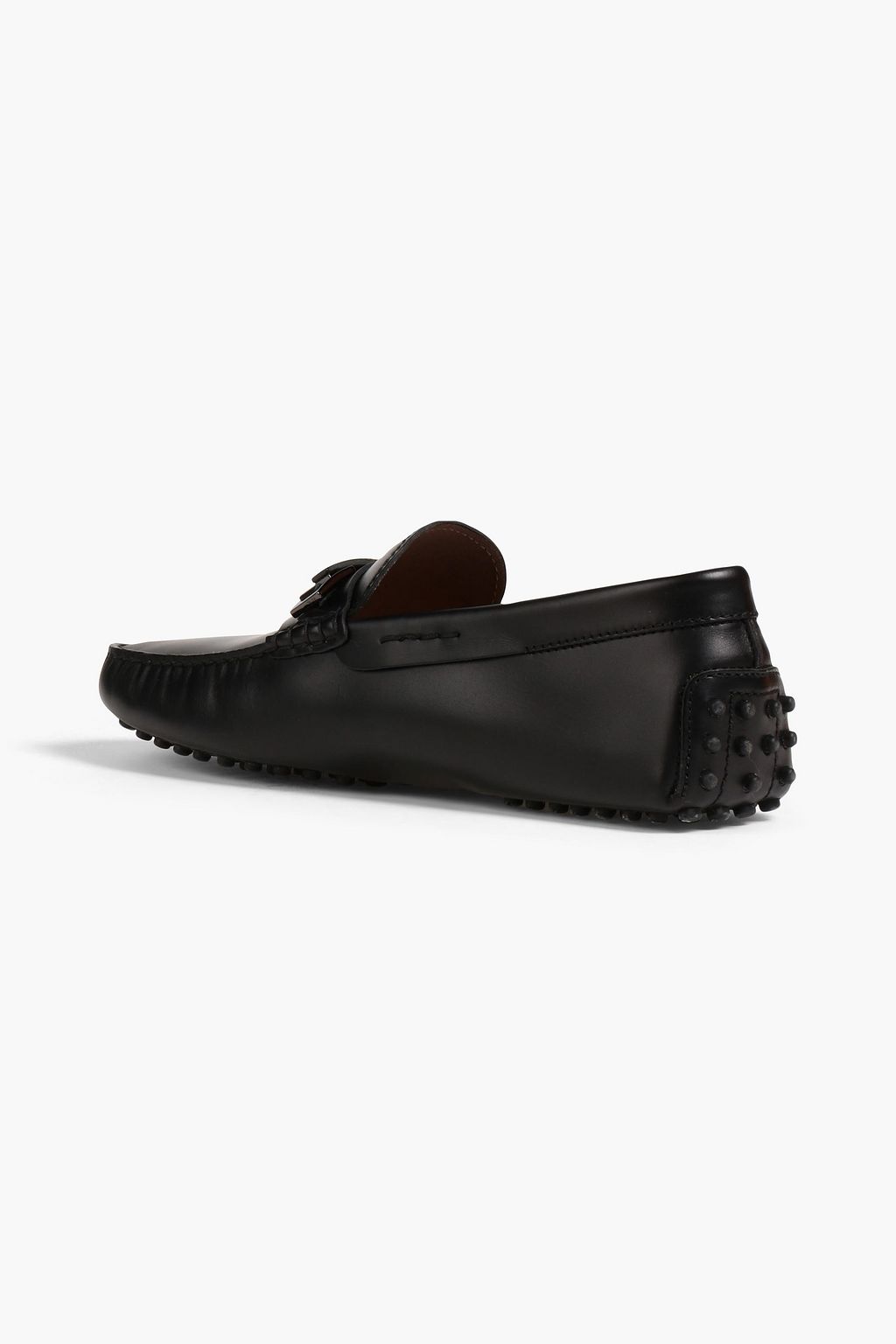TOD'S Gommino embellished leather driving shoes