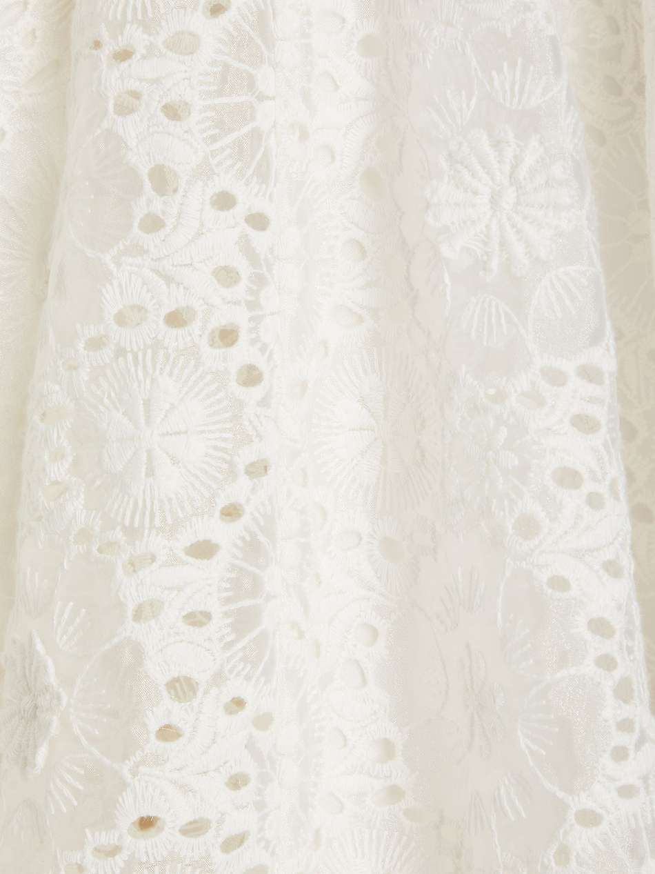 devyn broderie anglaise organza gown