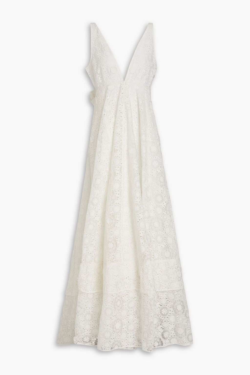 LOVESHACKFANCY Devyn broderie anglaise organza gown