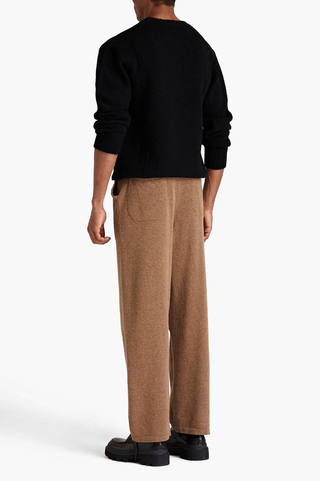 MAISON KITSUNÉ Appliquéd wool sweater