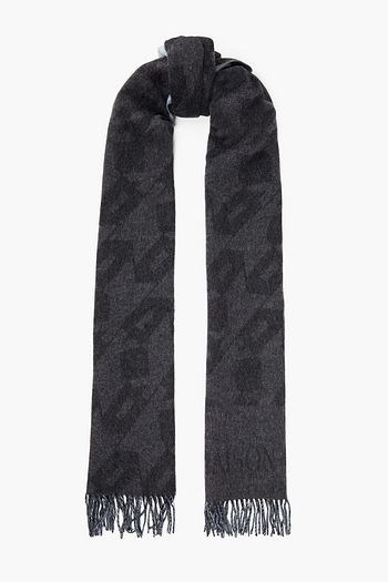 Louis Vuitton Bicolor Monogram Knit Fringed Wool Scarf Louis Vuitton | The  Luxury Closet