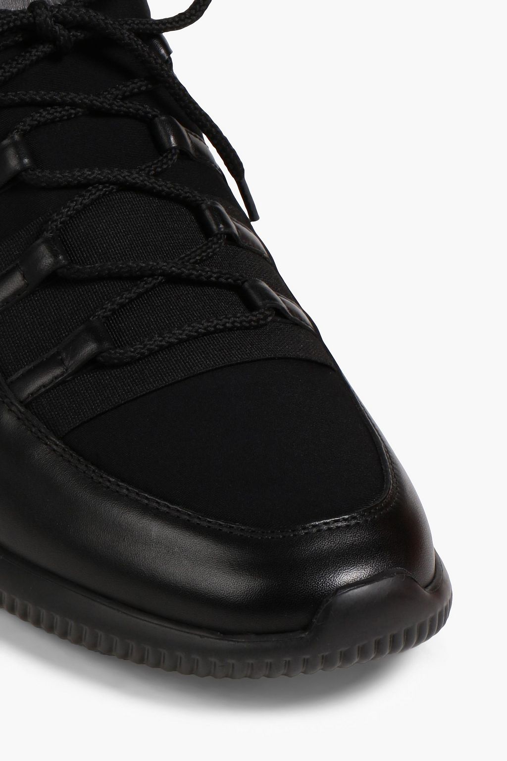 TOD'S NO_CODE Leather and neoprene sneakers