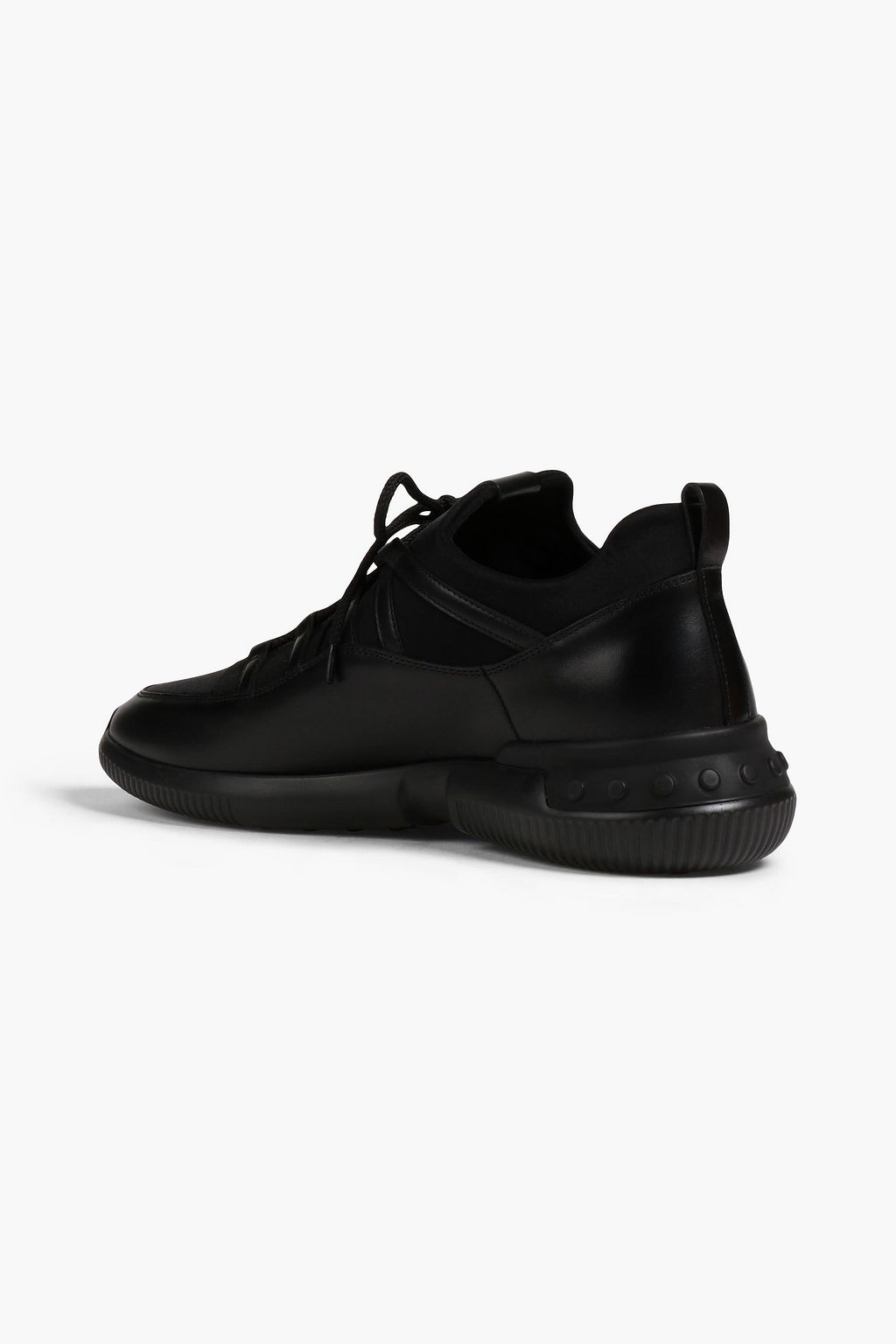 TOD'S NO_CODE Leather and neoprene sneakers