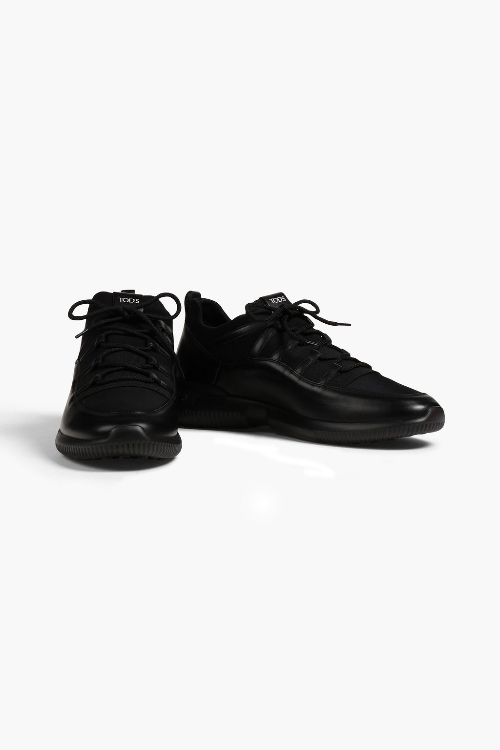TOD'S NO_CODE Leather and neoprene sneakers