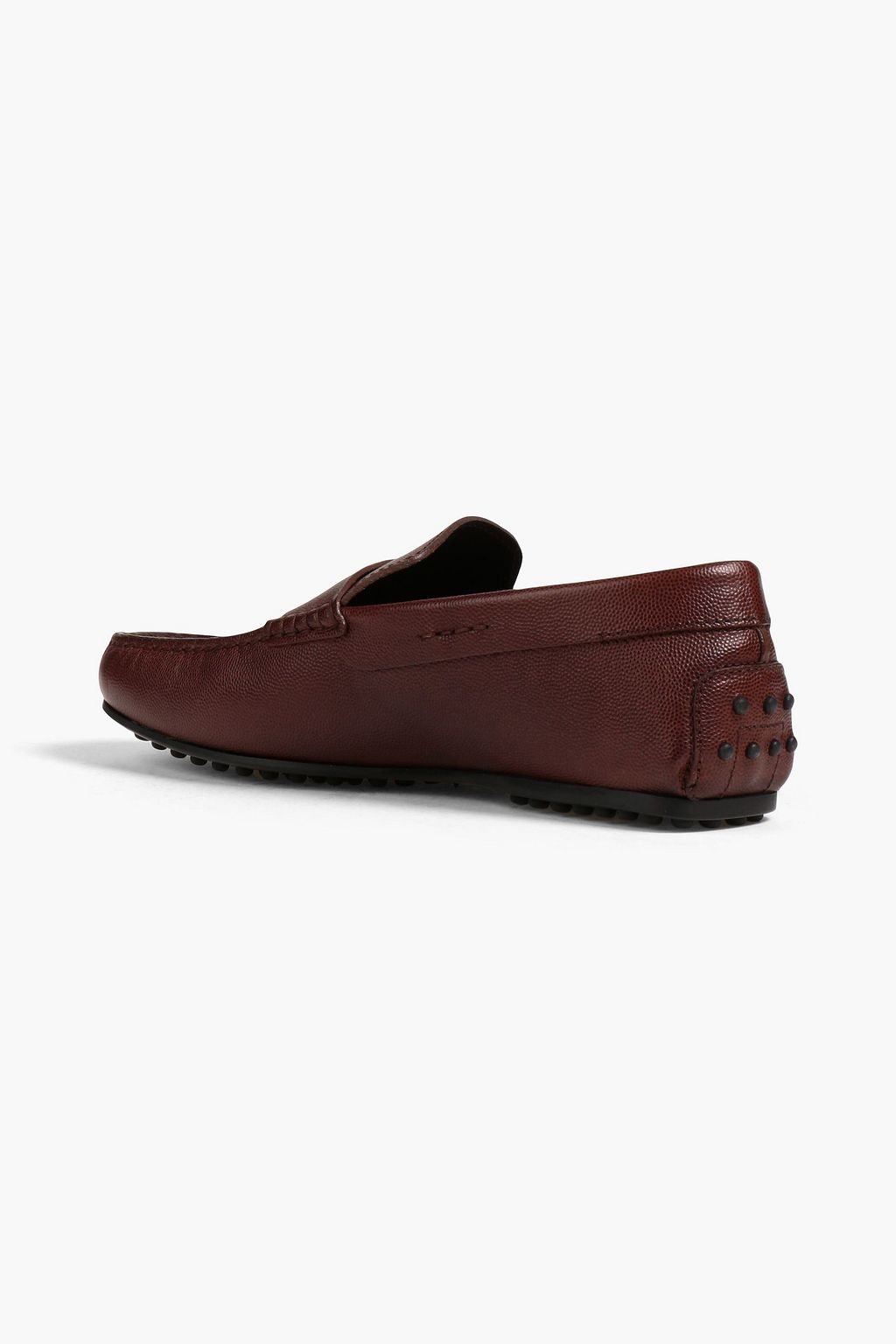 TOD'S Textured-leather driving shoes