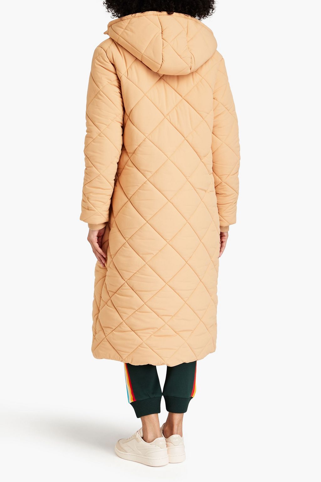 THE UPSIDE Tania quilted shell hooded coat