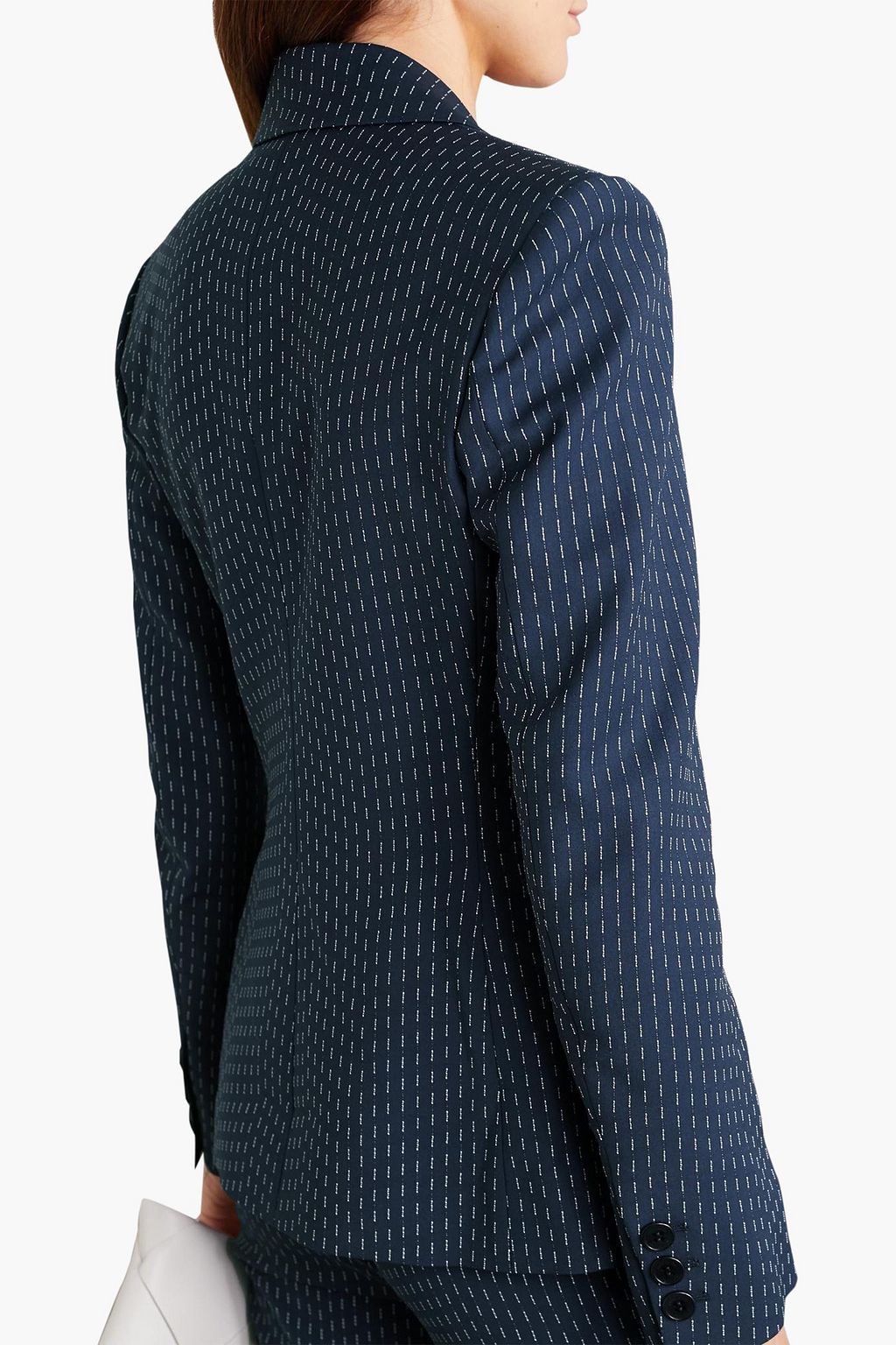 ALTUZARRA Indiana double-breasted embroidered woven blazer