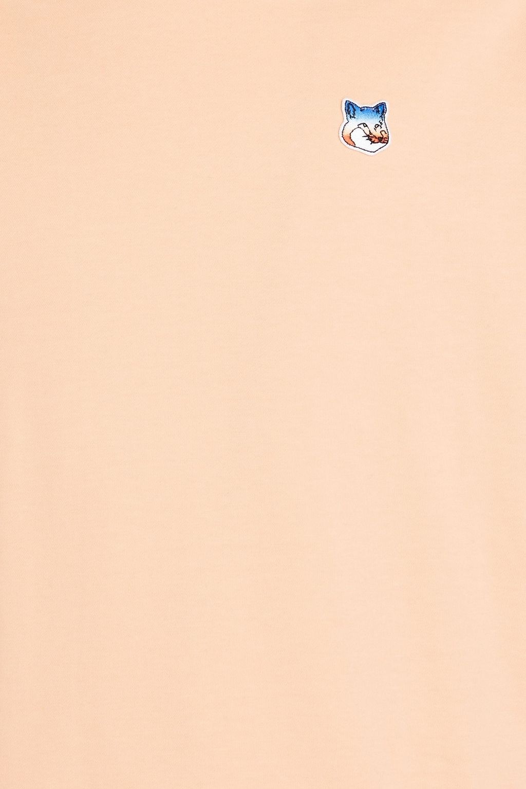 MAISON KITSUNÉ Appliquéd French cotton-terry sweatshirt
