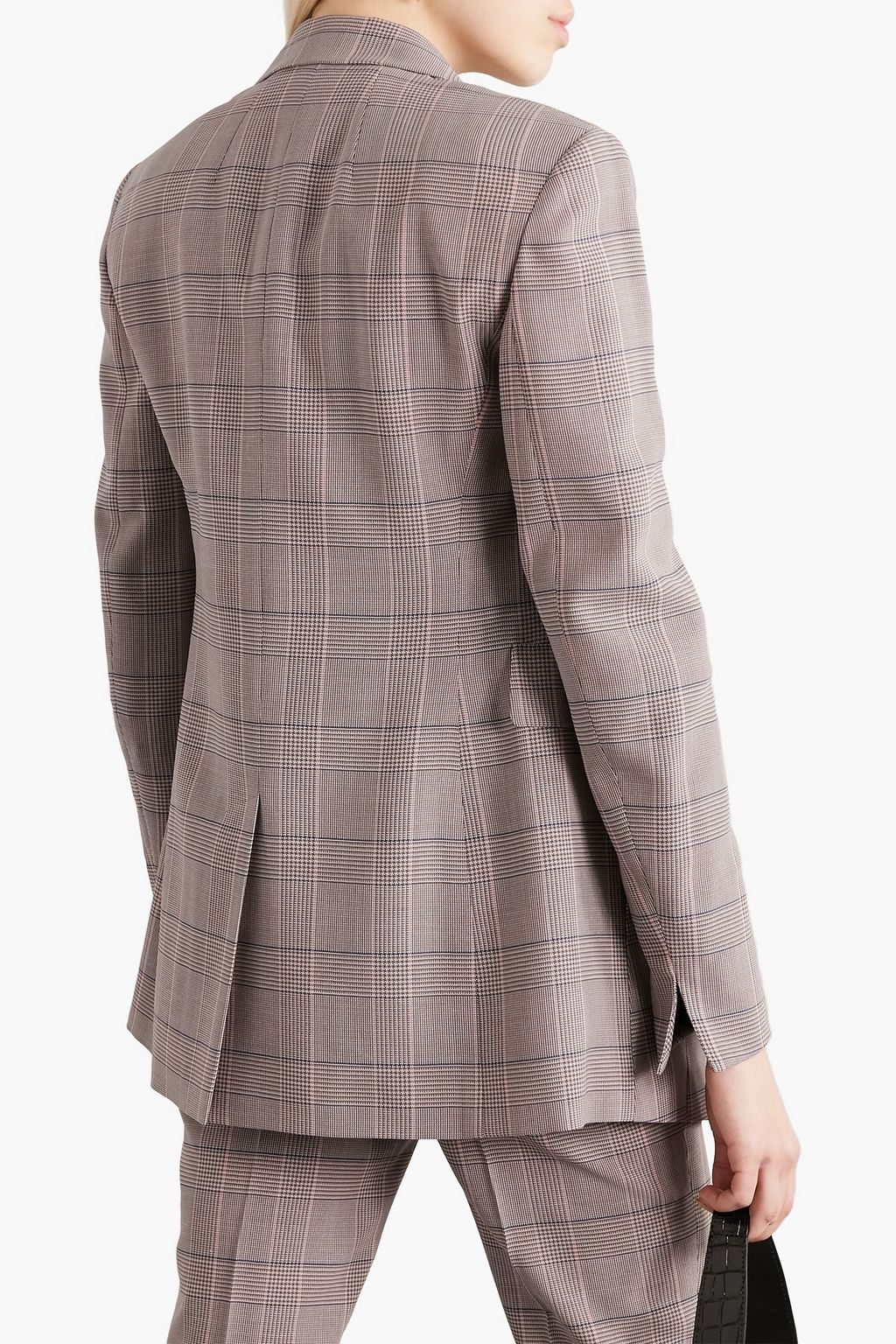 AKRIS Gash checked wool blazer