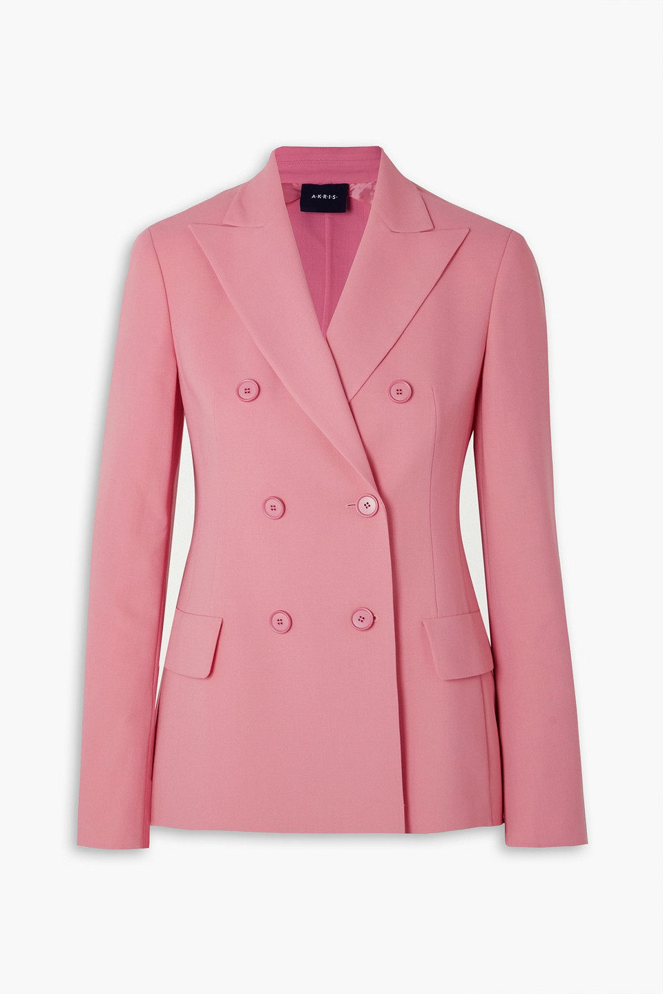 Akris Genaro double-breasted wool-blend blazer