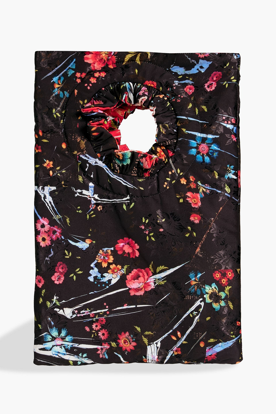 PREEN BY THORNTON BREGAZZI Lola floral-jacquard tote