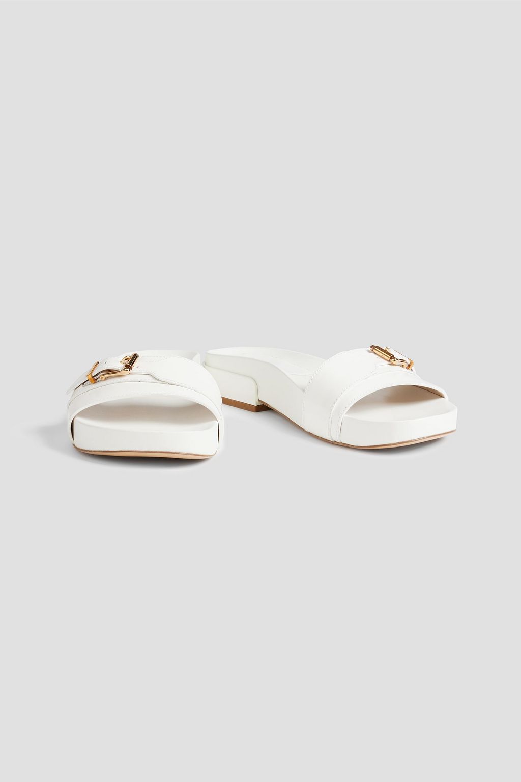GABRIELA HEARST Elie buckled leather slides