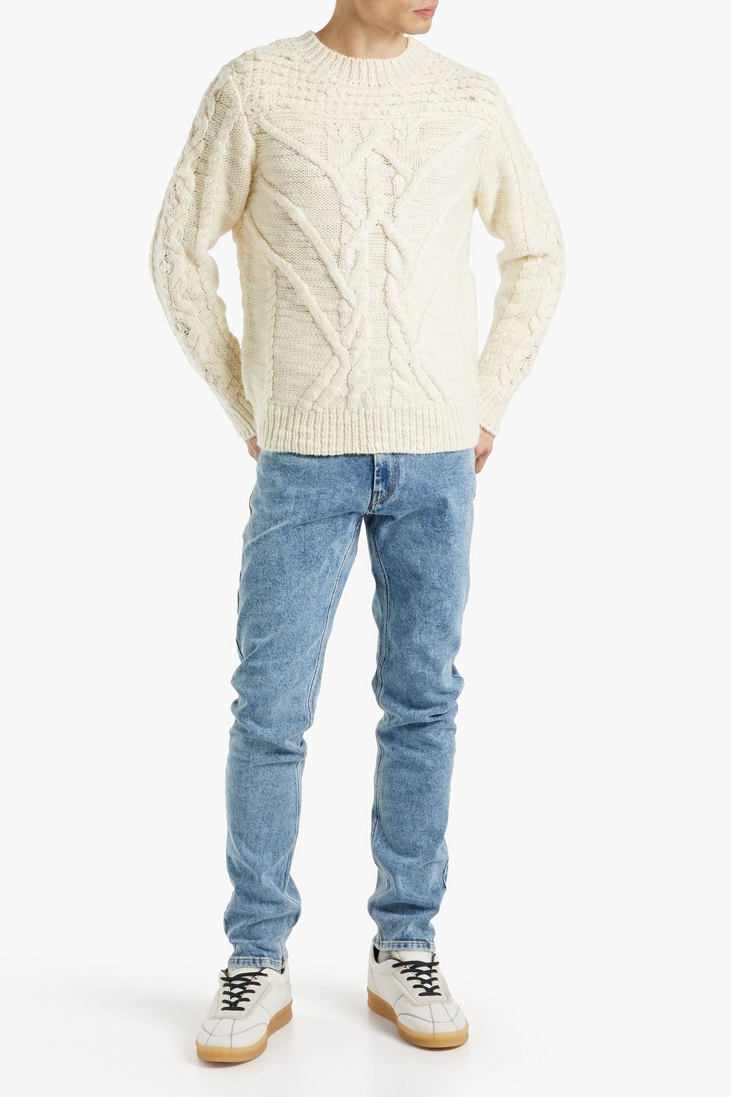 ISABEL MARANT Kanh slim-fit faded denim jeans