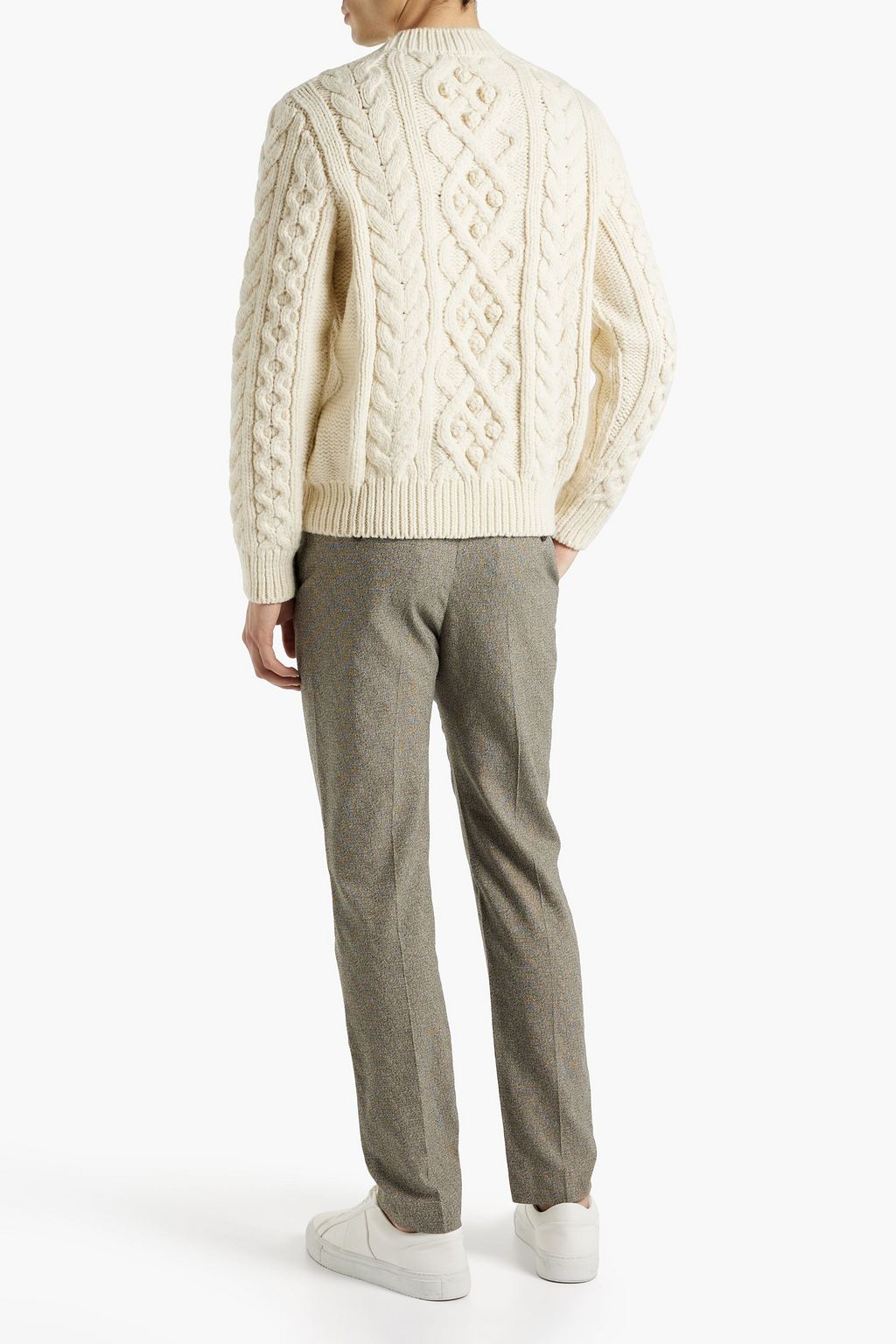 ISABEL MARANT Lowen tapered crepe pants
