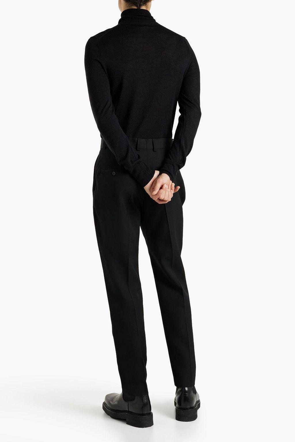 ISABEL MARANT Owen tapered wool-twill pants