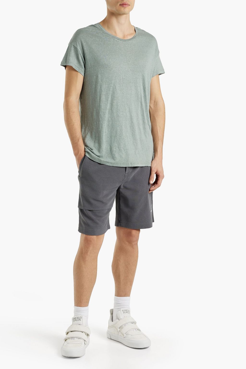 ISABEL MARANT Karnaby linen-jersey T-shirt