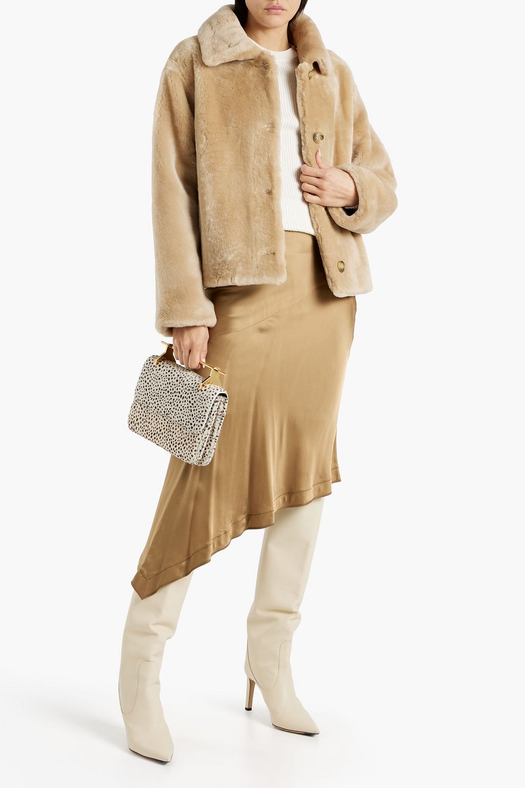 YVES SALOMON Shearling jacket