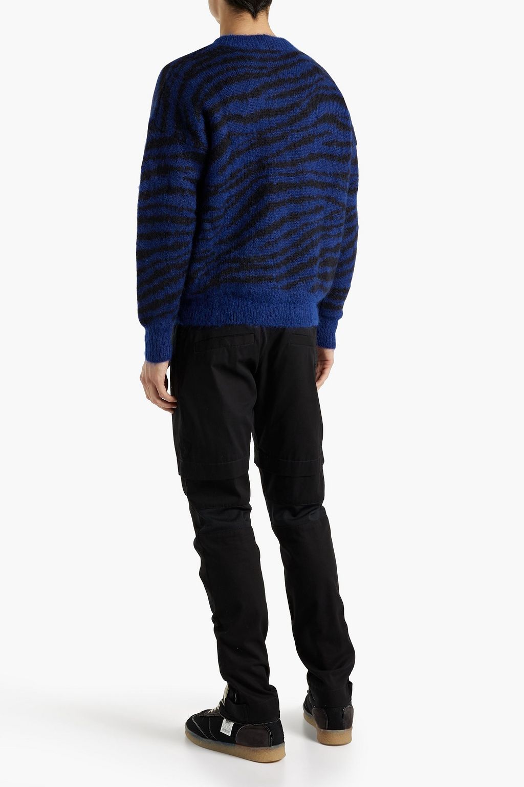 ISABEL MARANT Randal jacquard-knit mohair-blend sweater