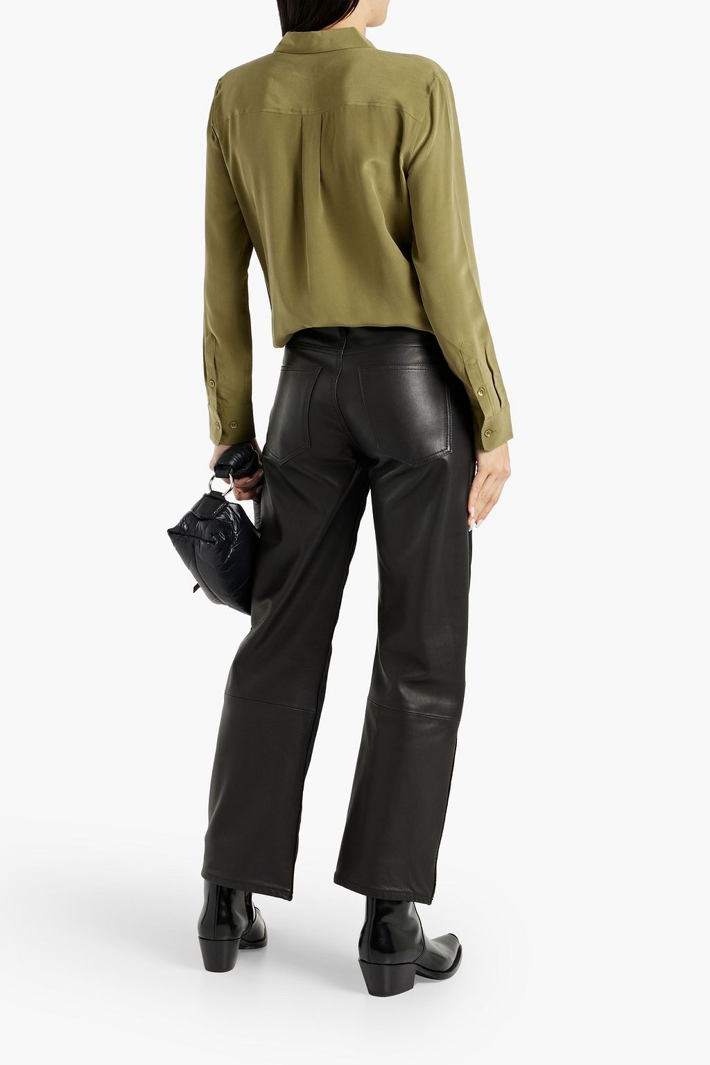 EQUIPMENT Slim Signature washedsilk shirt THE