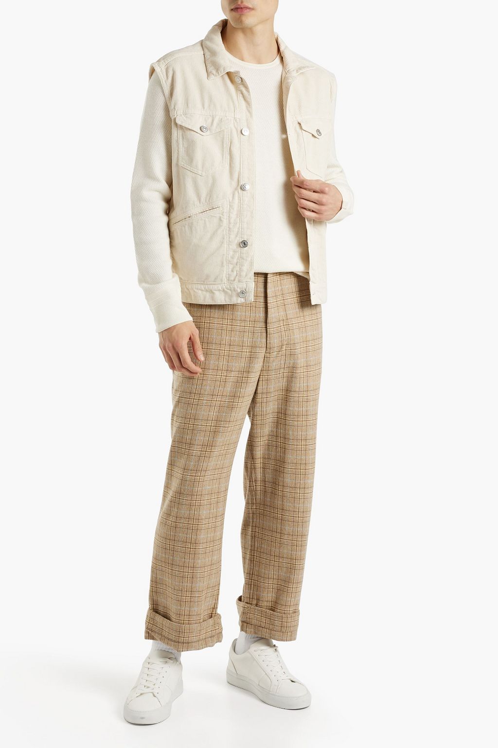 ISABEL MARANT Icare cotton-corduroy vest