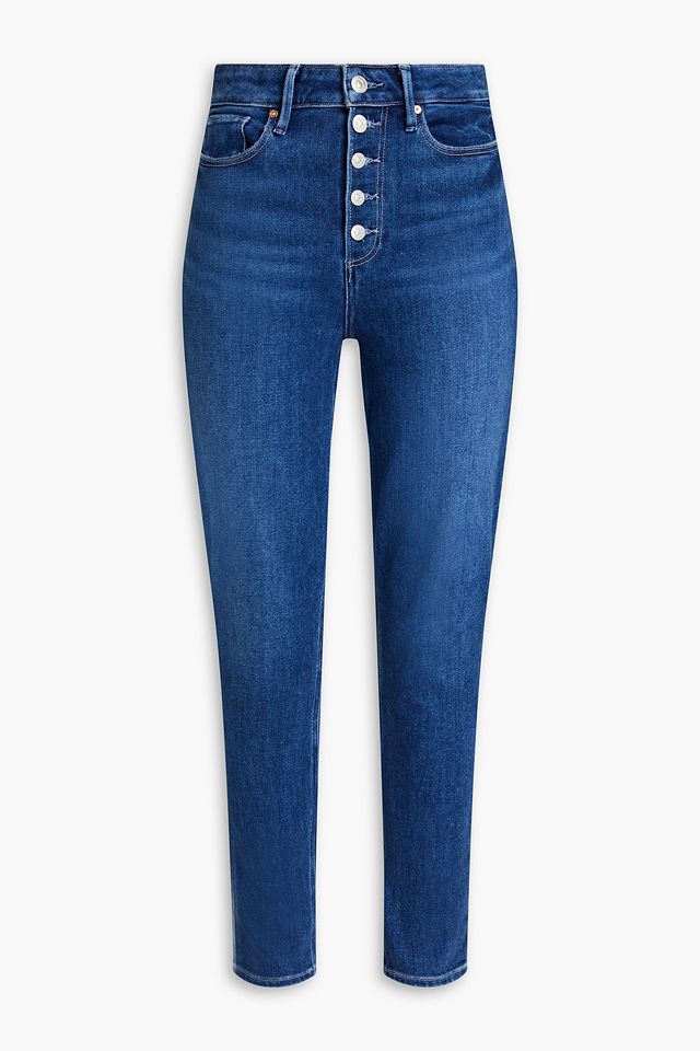 Wonderwall faded high-rise skinny jeans