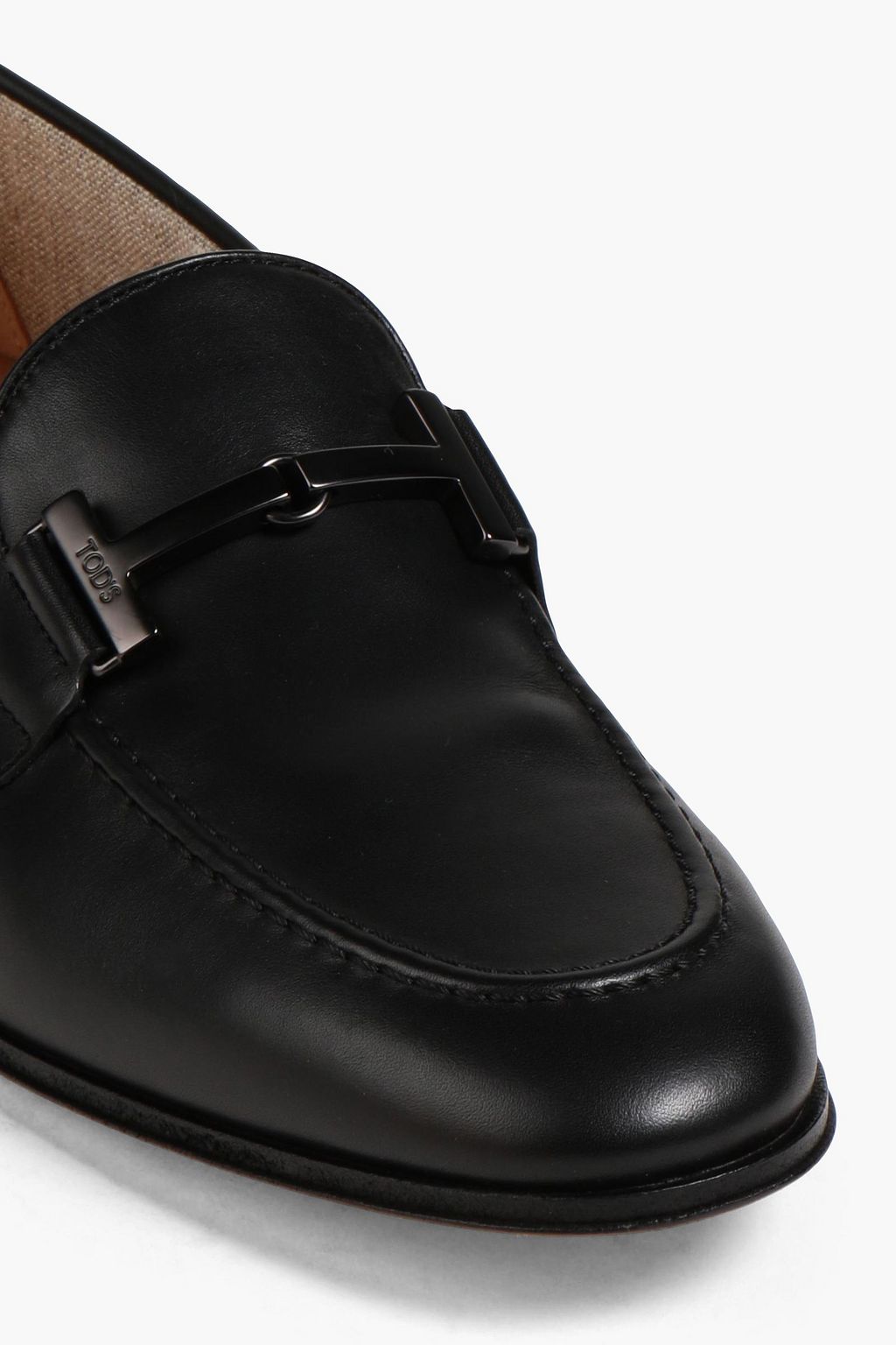 TOD'S Double T leather loafers