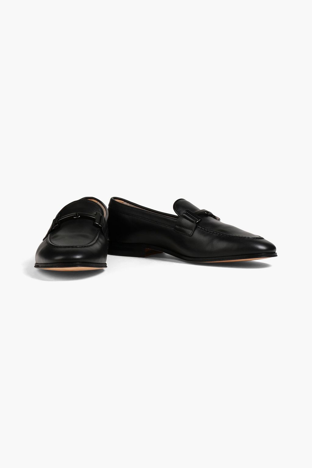 TOD'S Double T leather loafers
