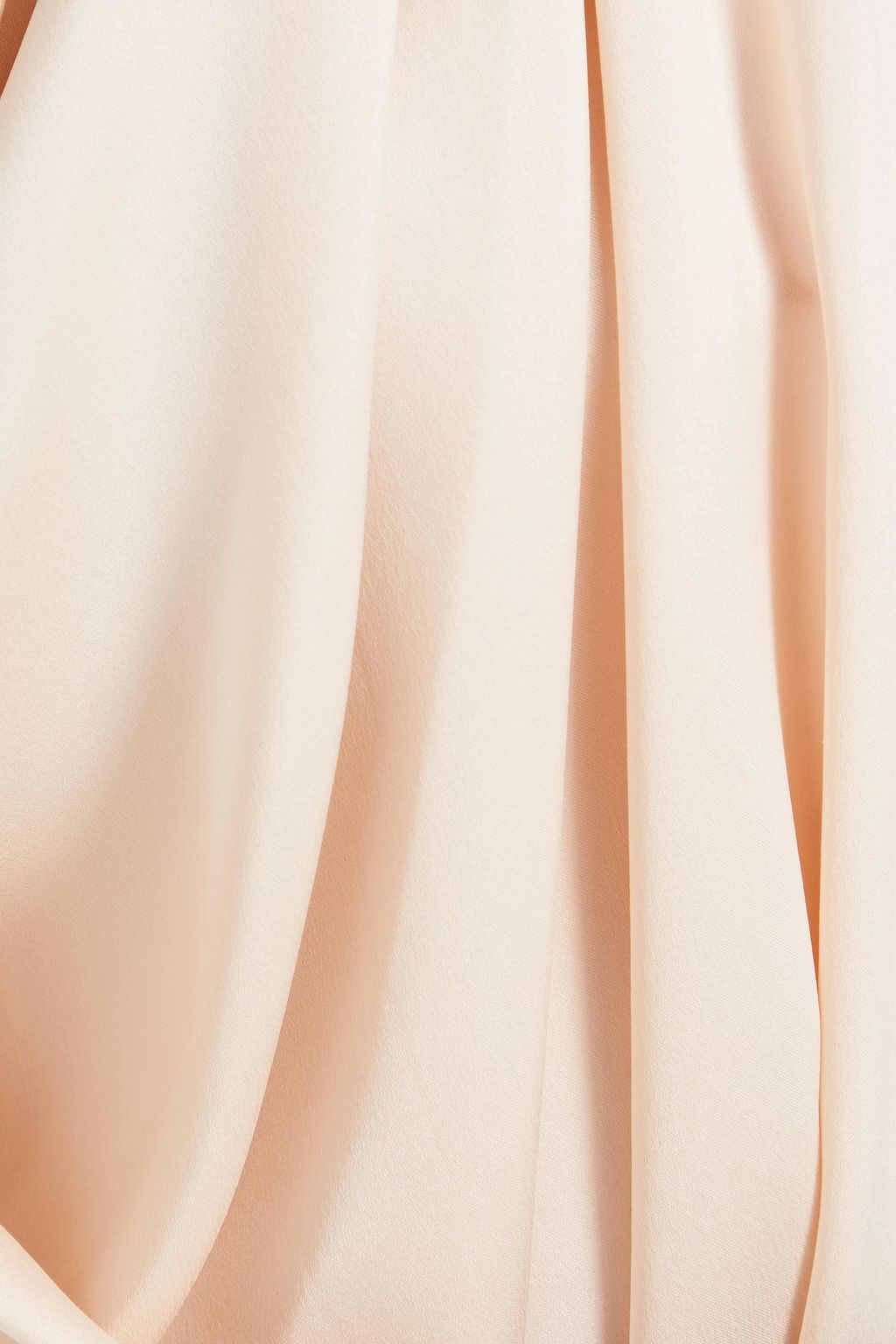 ROKSANDA Draped silk-satin top