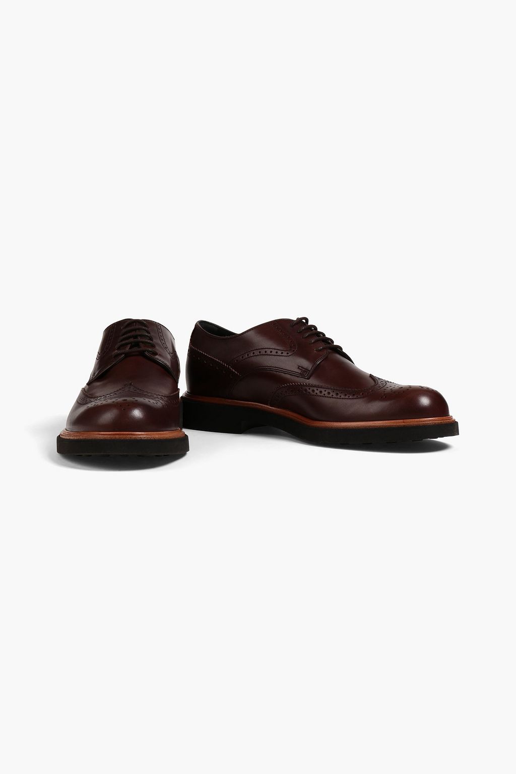 TOD'S Laser-cut leather brogues