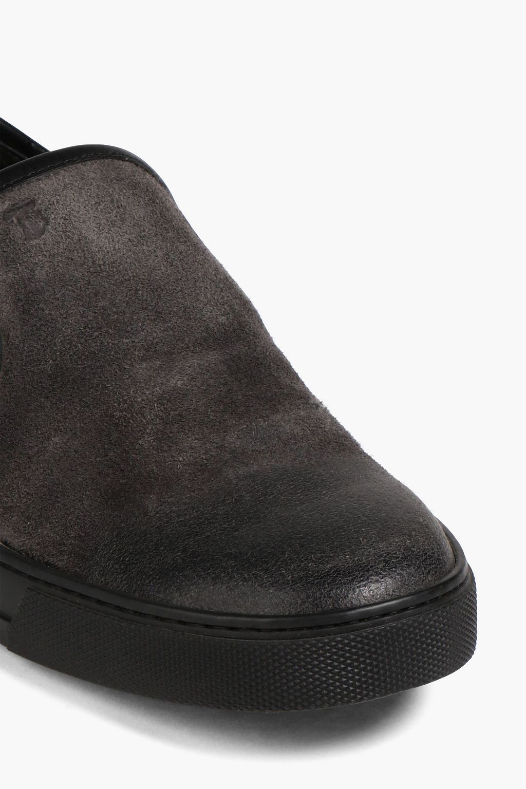 TOD'S Waxed suede sneakers
