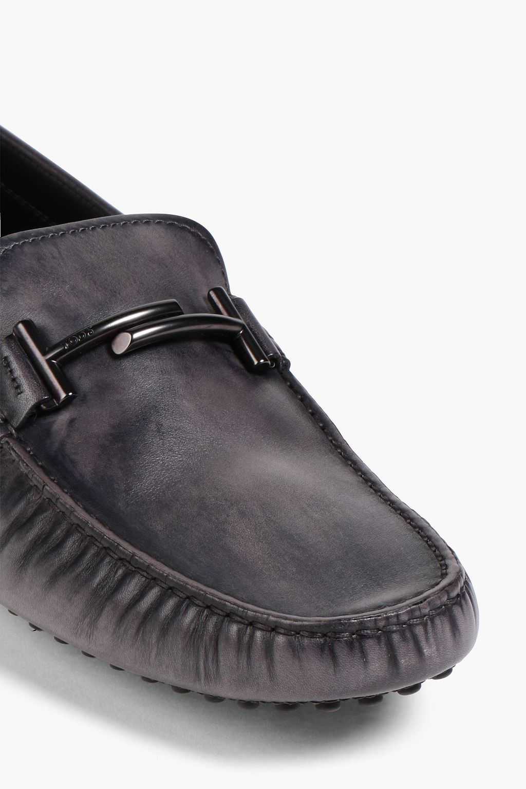 TOD'S Double T leather driving shoes