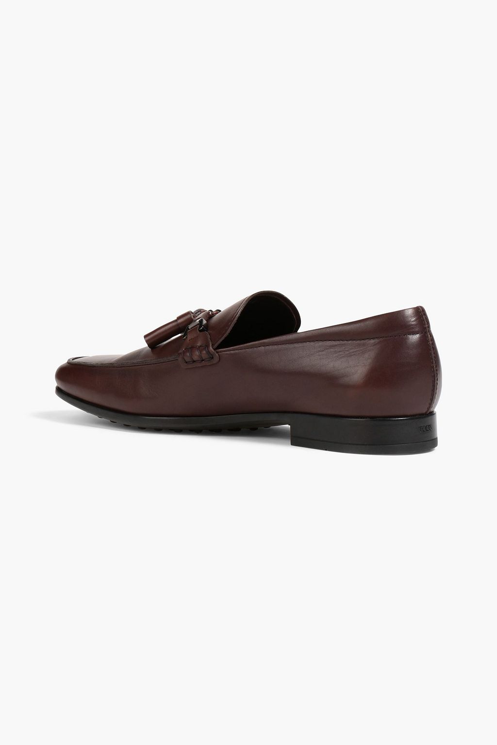 TOD'S Tasseled leather loafers