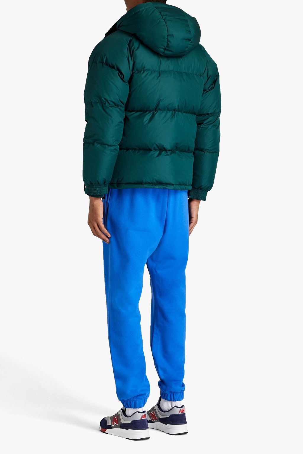 MAISON KITSUNÉ Daunenjacke aus gestepptem Shell mit Kapuze