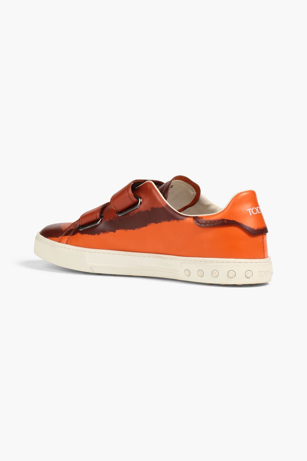 TOD'S Printed leather sneakers