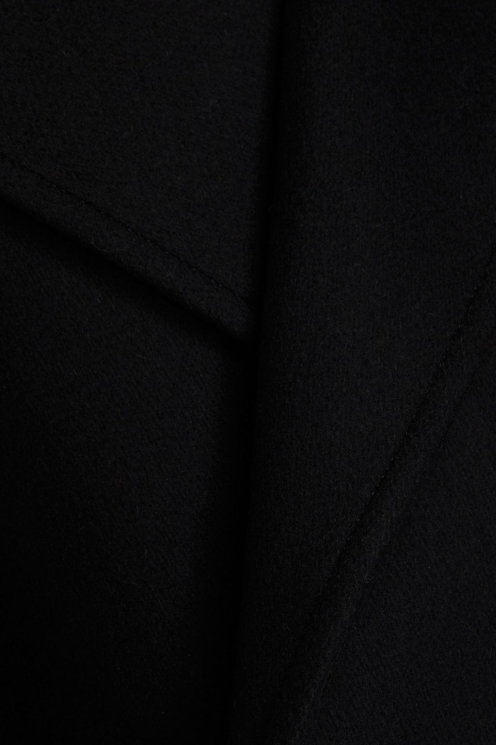 MAISON KITSUNÉ Wool-blend felt coat
