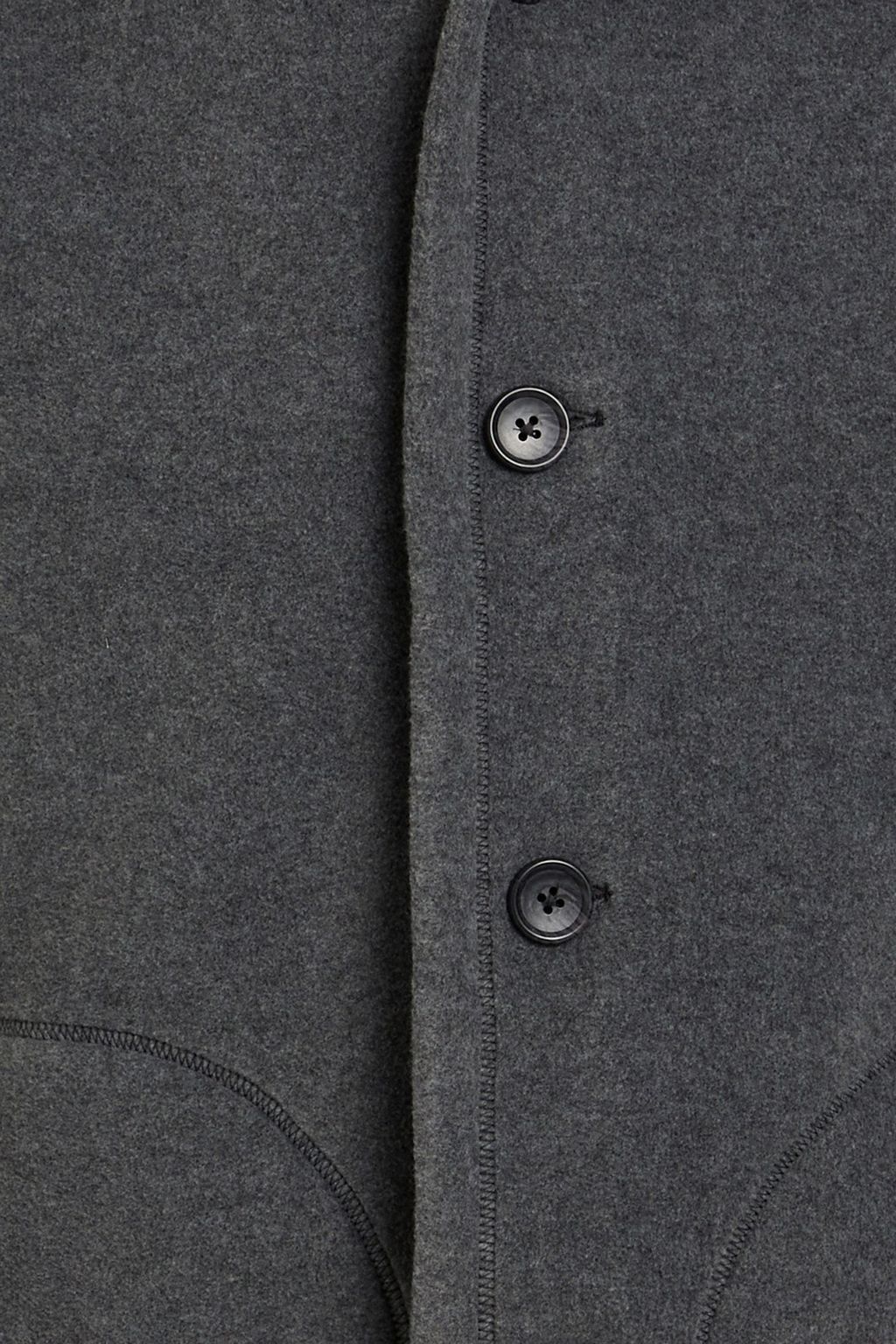 JAMES PERSE Fleece hooded coat