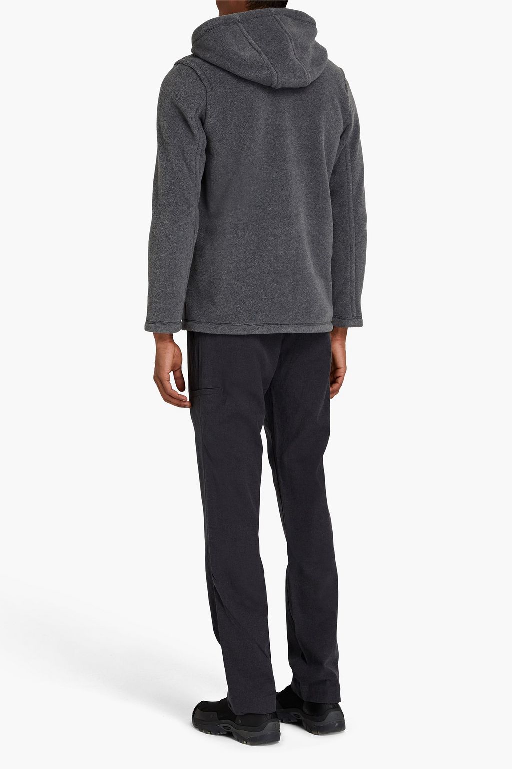 JAMES PERSE Fleece hooded coat