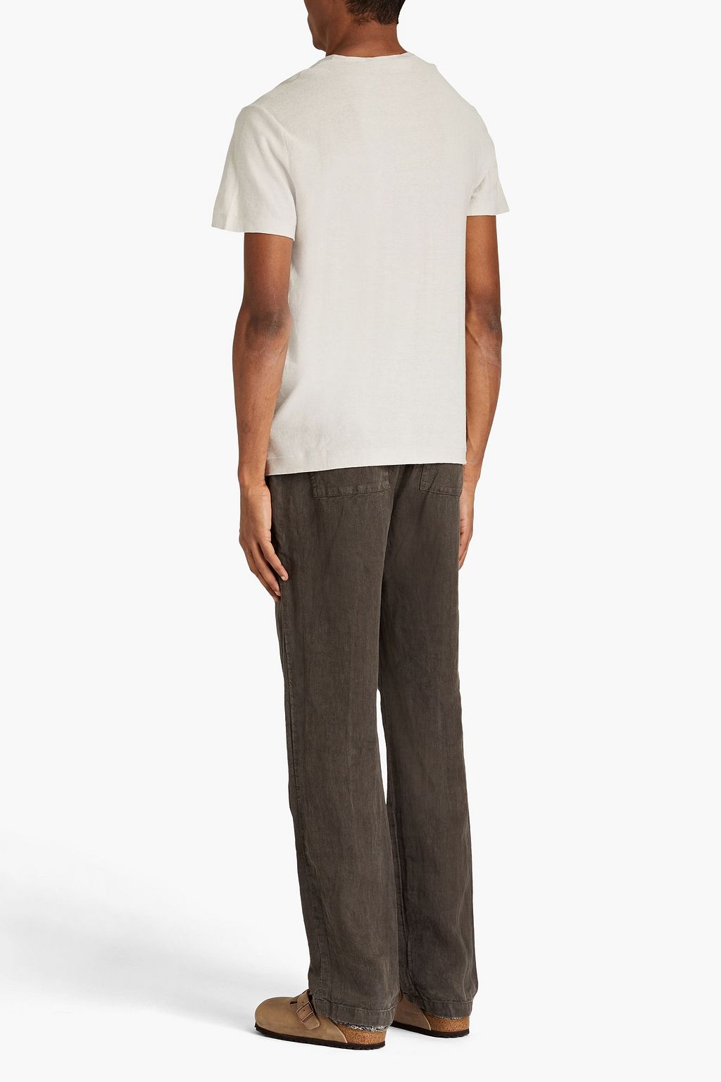 JAMES PERSE Linen-twill pants